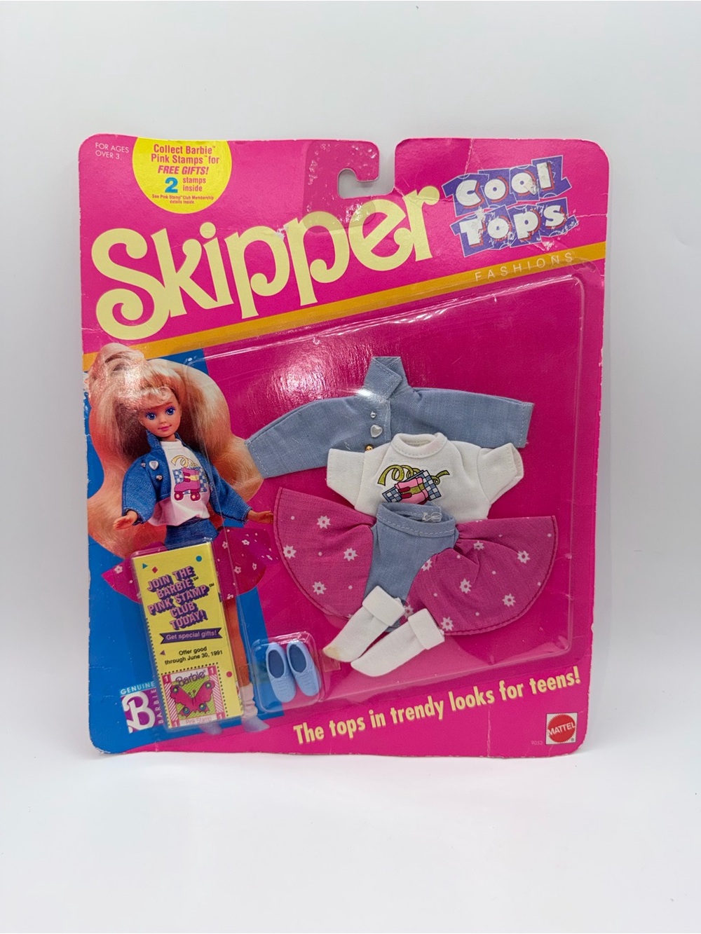 Vintage Barbie Skipper Fashions Doll Clothes Outfit Set